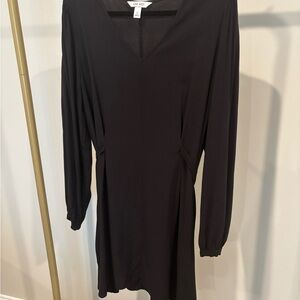 Nine West Black Long Sleeve Dress